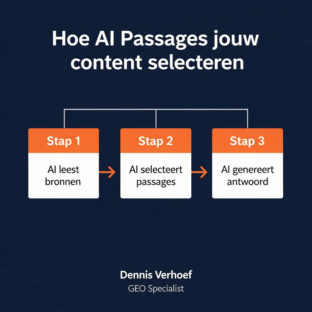 Hoe AI Passages jouw content selecteren – GEO Specialist Sliedrecht